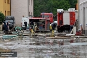 تصاویری از عمق فاجعه سیل ویرانگر در اروپا
