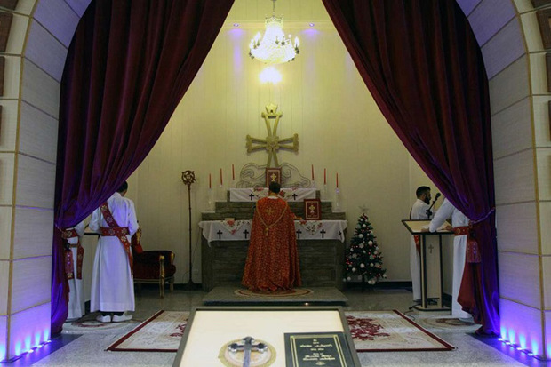آیین هزار ساله قدیسان کلیسا در ارومیه برگزار شد