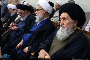 دیدار رئیس و اعضای مجلس خبرگان رهبری با رهبر معظم انقلاب 