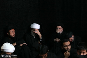 مراسم عزاداری شهادت امام رضا(ع) در بیوت مراجع عظام تقلید