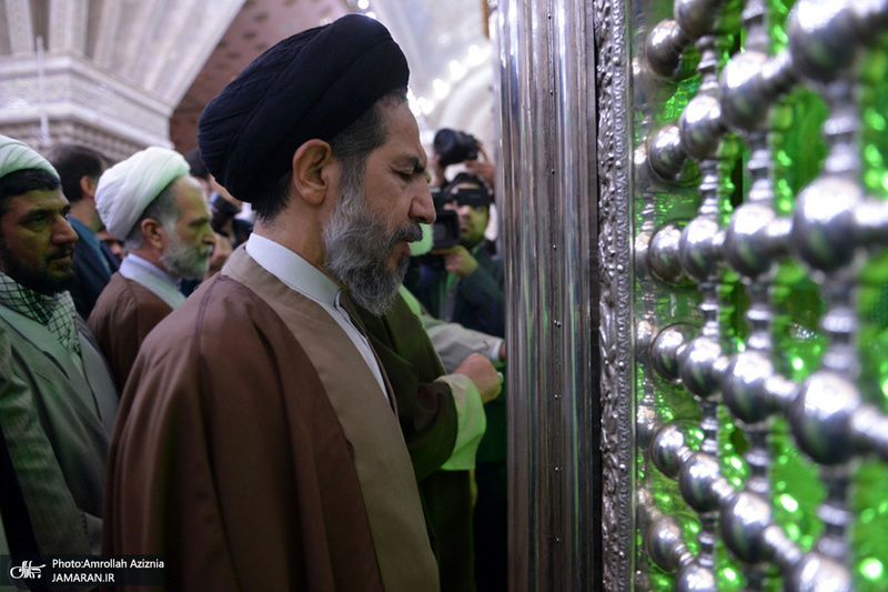 تجدید میثاق روحانیون و طلاب حوزه علمیه تهران با آرمان های حضرت امام(س)