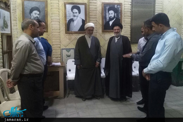اساتید دانشگاه بابِل عراق از بیت امام در نجف اشرف دیدار کردند
