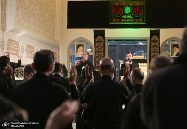آخرین شب عزاداری حضرت اباعبدالله الحسین(ع) درحرم مطهر امام خمینی (س)