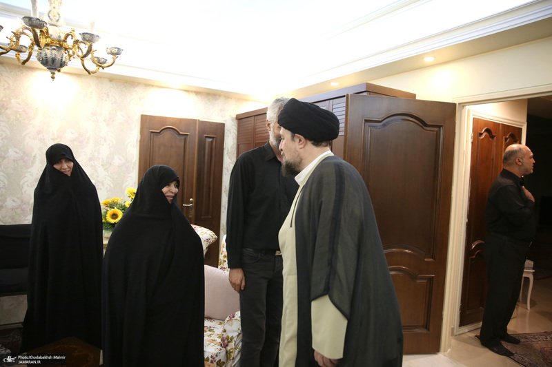 حضور سید حسن خمینی در منزل مرحوم حجت الاسلام و المسلمین حسینعلی نیری