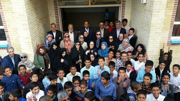 مدرسه خیری 6 کلاسه در شمال سیستان و بلوچستان افتتاح شد