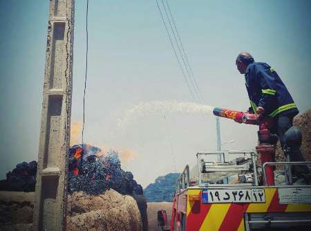 خسارت آتش به عبدآباد تربت حیدریه بیش از یک میلیارد ریال اعلام شد