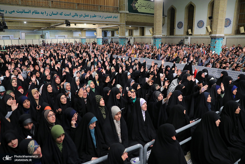 دیدار رمضانی دانشجویان با رهبر معظم انقلاب