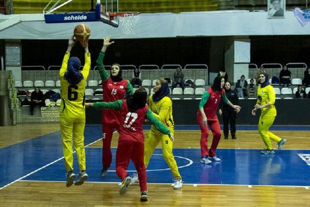 مسابقات بسکتبال قهرمانی دختران ایران در آبادان آغاز شد