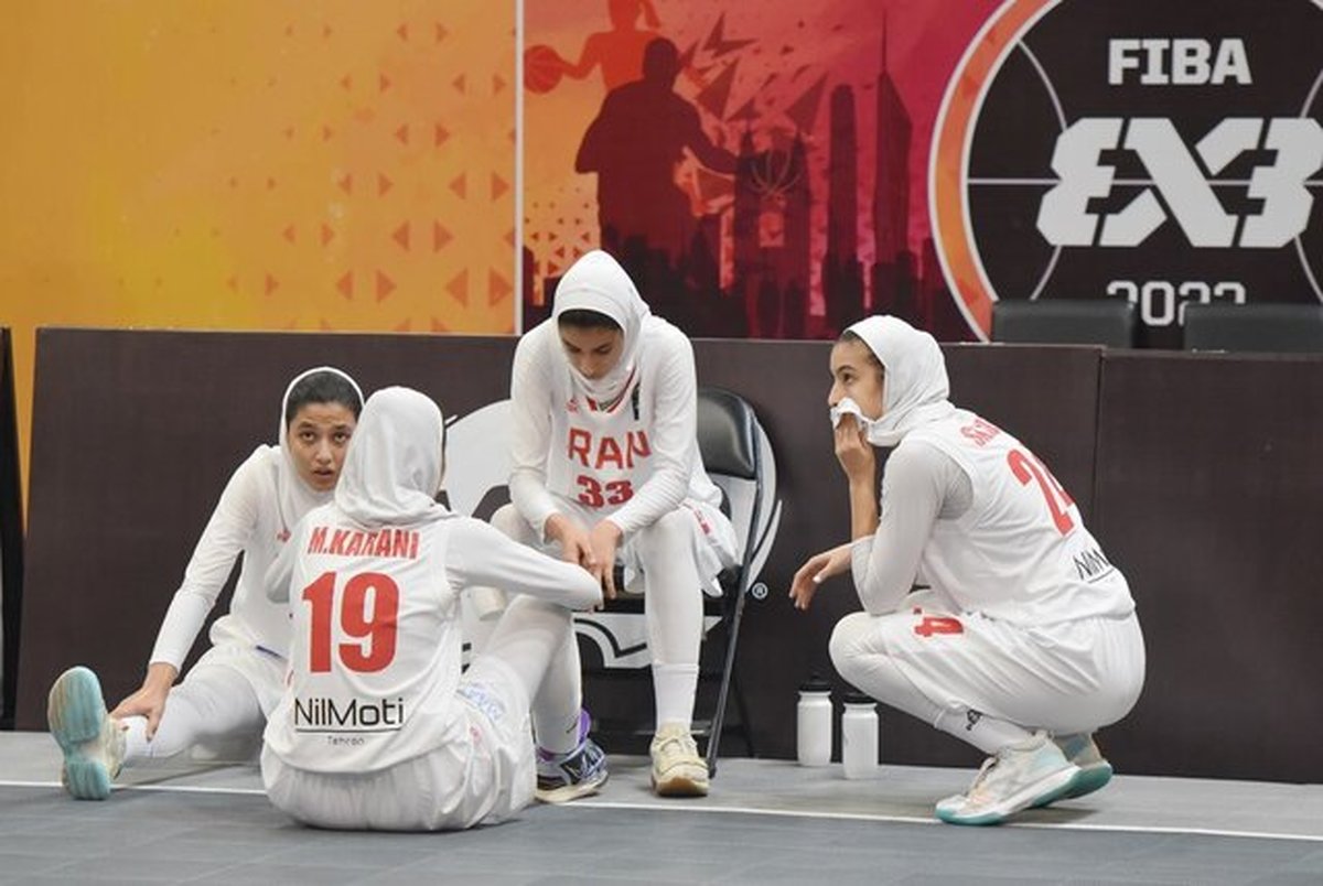 ناکامی در اولین تجربه؛ حذف دختران بسکتبال ایران از کاپ آسیا