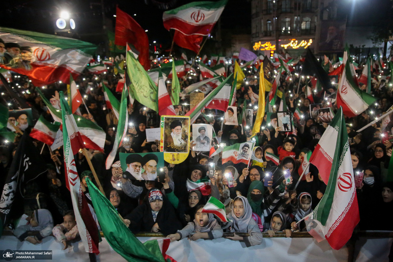 سی و نهمین شب اجتماع پرشور مردم در رباط کریم