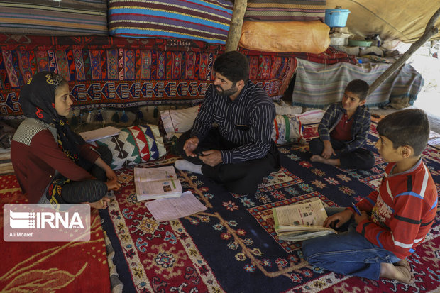 دانش‌آموزان عشایر خراسان شمالی پشت در کلاس آموزش مجازی