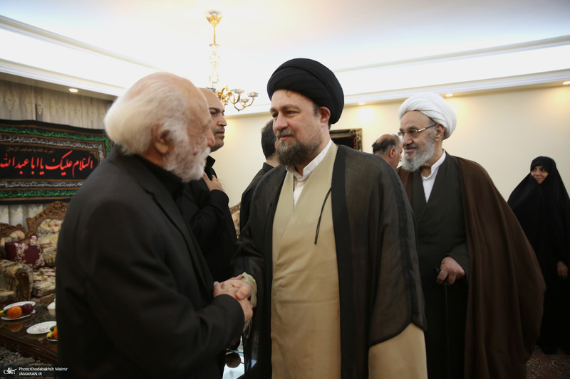 حضور سید حسن خمینی در منزل مرحوم حجت الاسلام و المسلمین حسینعلی نیری