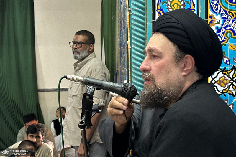 سخنرانی سید حسن خمینی در مسجد امام صادق (ع) اسلام آباد