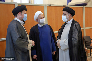 مراسم تنفیذ حکم سیزدهمین دوره ریاست جمهوری اسلامی ایران‌ توسط رهبر انقلاب