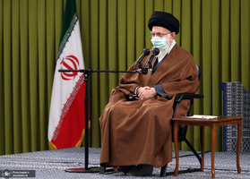 دیدار جمعی از دانشجویان با رهبر معظم انقلاب