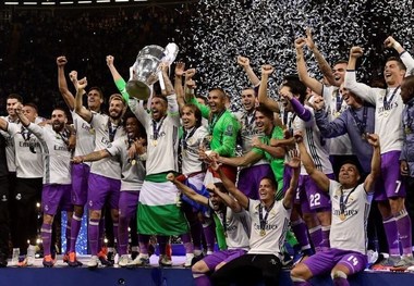 گزارش کامل اهدای جام قهرمانی اروپا به رئال مادرید+ تصاویر