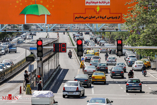 تصاویر/ وضعیت امروز خیابان های تهران