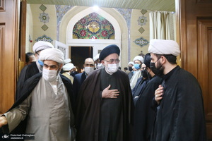 مراسم بزرگداشت همسر مرحوم آیت الله العظمی فاضل لنکرانی (ره)