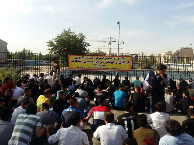213 نفر از اراذل و اوباش پایتخت دستگیر شدند