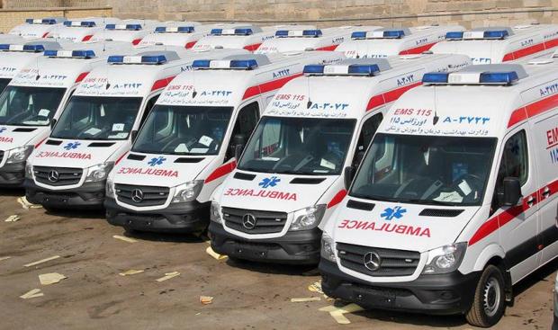 13 دستگاه آمبولانس به ناوگان اورژانس همدان اضافه می شود