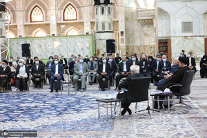 کنفرانس بین‌المللی گفتمان سیاسی از دیدگاه امام خمینی؛ نظام بین الملل و مسایل جهان اسلام / ظریف سید حسن خمینی