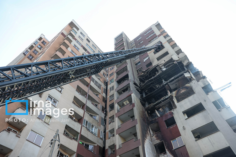 حمله رژیم صهیونیستی به مناطق مسکونی تهران + تصاویر