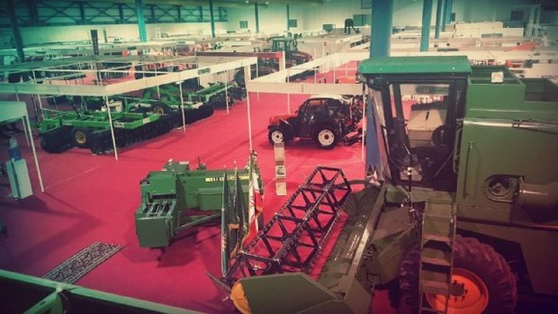 استقبال 8هزار نفری از نمایشگاه ماشین های کشاورزی در گرگان