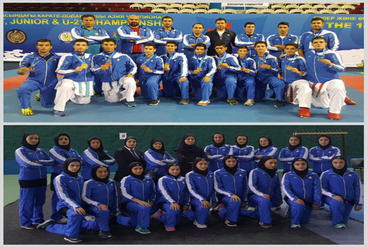  تیم های کاتای مردان و زنان ایران راهی فینال رقابت‌های قهرمانی آسیا شدند