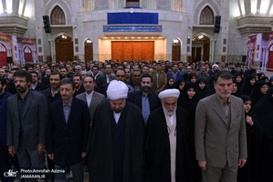 تجدید میثاق رئیس و امدادگران کمیته امداد امام خمینی(س) با آرمان های بنیانگذار جمهوری اسلامی ایران