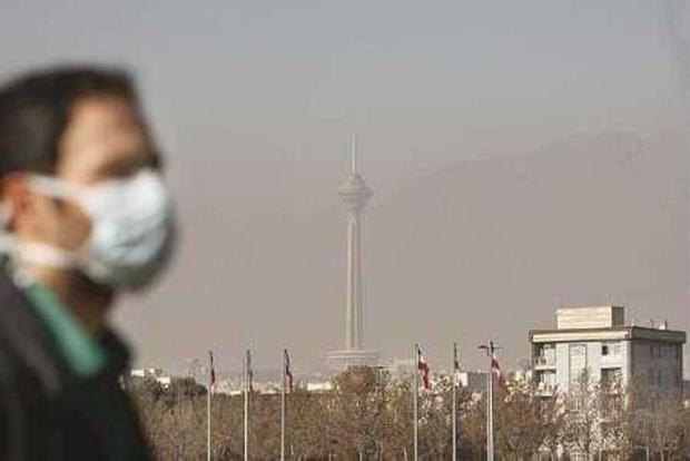 هوای تهران با شاخص 128 برای گروه های حساس ناسالم است
