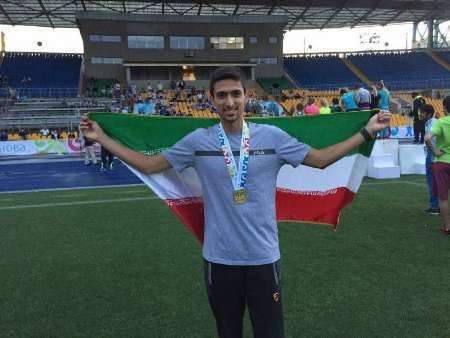 دونده شیرازی مدال طلای دو و میدانی جام قزاقستان را کسب کرد