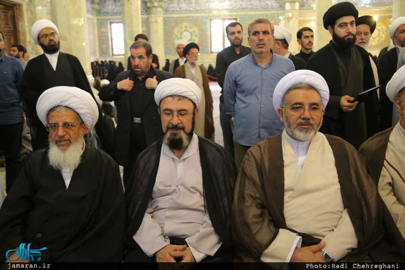 تشییع و خاکسپاری آیت الله روح الله شاه آبادی(ره)