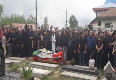 پیکر مجید غلام‌نژاد تشییع شد +عکس
