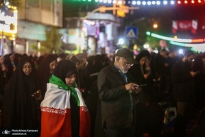 چهل و هشتمين اجتماع پرشور مردم در محله پيروزی