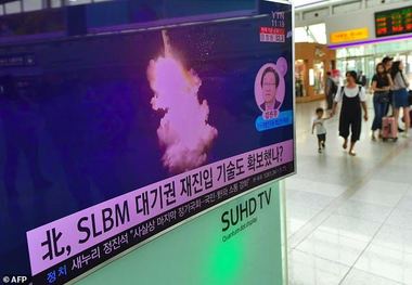 استقرار سامانه دفاع موشکی ژاپن/ تدارک برای آزمایش موشک بالستیک قابل پرتاب از زیردریایی/ ادامه تهدید توییتری

