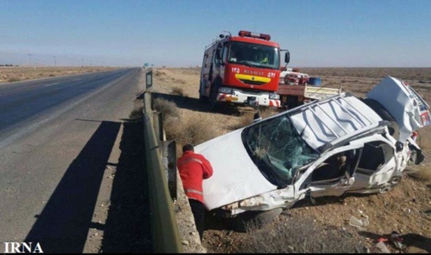 تلفات حوادث جاده ای کرمان 24 درصد کاهش یافت