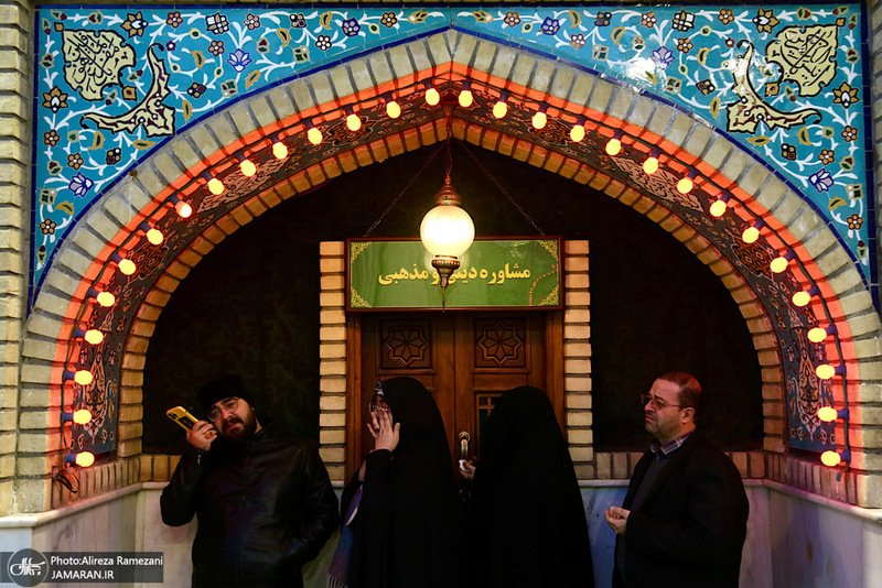 مراسم تحويل سال در امام زاده صالح (ع)