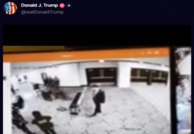 ترامپ از تیرانداز هتل هیلتون فیلم منتشر کرد