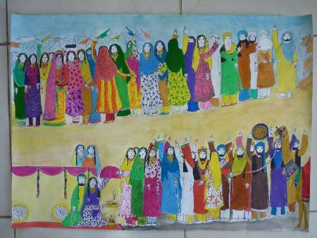 درخشش کودکان و نوجوانان خوزستانی در مسابقه بین‌المللی نقاشی بلاروس