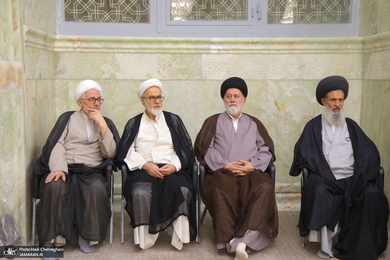 مراسم نخستین سالگرد درگذشت همسر آیت الله العظمی جوادی آملی‎‎