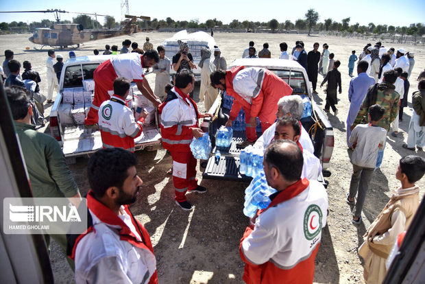 بیش از ۶۲۰ میلیون ریال به سیل‌زدگان سیستان و بلوچستان کمک شد