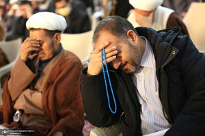 مراسم شهادت امام هادی (ع) در حرم مطهر امام خمینی