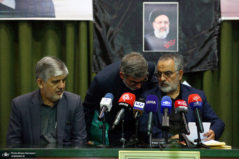 نشست خبری محمدعلی انصاری دبیر ستاد مرکزی بزرگداشت امام خمینی (س)