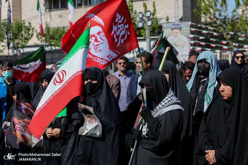 مراسم چهلمین روز شهادت رهبر شهید انقلاب -2