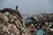 انباشت زباله تاولی بر طبیعت شمال سمنان