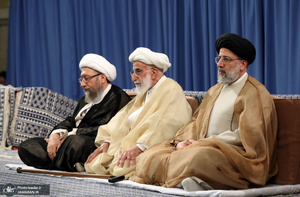دیدار مسئولان نظام و سفرای کشورهای اسلامی با رهبر معظم انقلاب