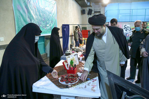 مراسم جشن میلاد امام حسین (ع) و روز پاسدار در حسینیه جماران‎‎