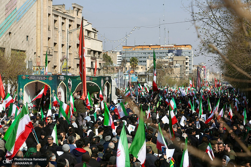 تشییع پیکرهای مطهر فرماندهان عالی‌رتبه نیروهای مسلح و جمعی از شهدای مردمی-1