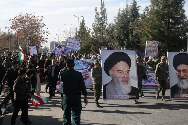 راهپیمایی شکوهمند مردم میاندوآب در سالروز پیروزی انقلاب اسلامی