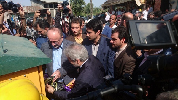 افتتاح پروژه های تقویت شبکه توزیع برق استان گیلان